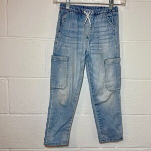 Next Kids' Straight Leg Drawstring Jeans